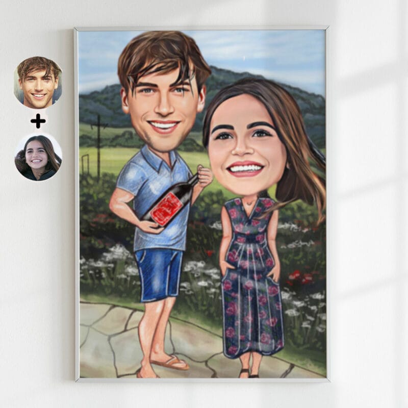 The Romantic Couple - Custom Diamond Art