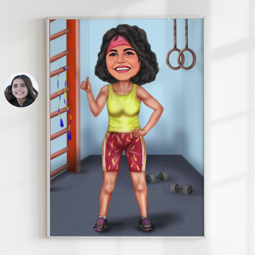 The Gym Time - Personalized Diamond Art - PaintingsCart