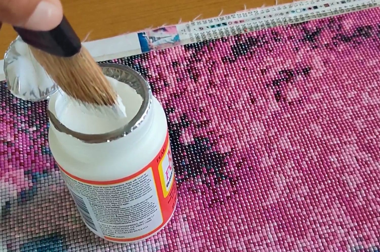 How to Seal Diamond Painting Like a Pro? 5 Dip-The-Brush-Into-Jar