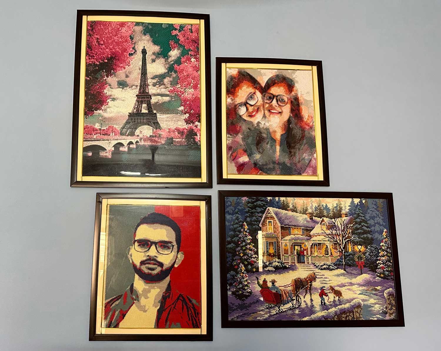 How to Seal Diamond Painting Like a Pro? 8 Hang-The-Paitning-On-The-Wall