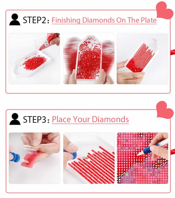 The Ice Game — Couple Caricature diamond painting 3 How To Get Started With Diamond Painting