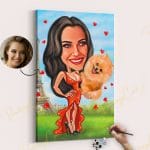 The Beautiful Lady - Customize with your photo