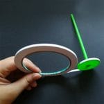 applicator with glue tape