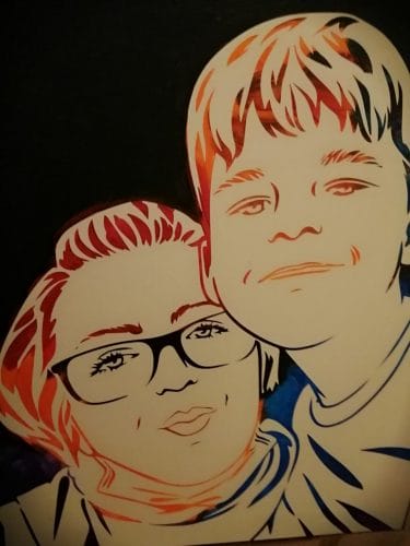 Custom Peel Painting - Personalized with Your Photo photo review