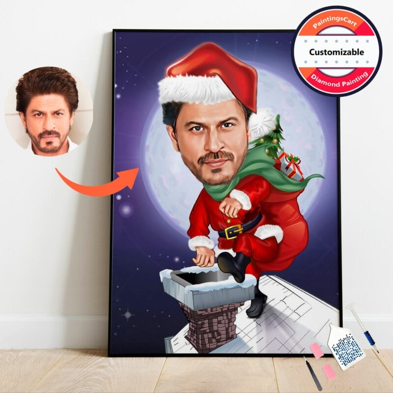 The Santa — Custom Caricature Diamond Painting