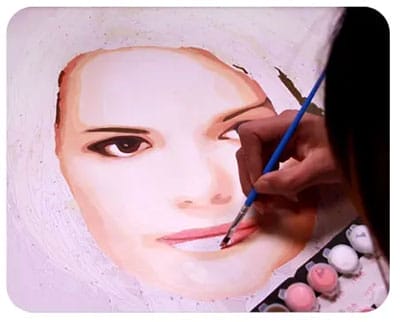 Paint By Number - Up to 70% off 9 Clean The Brush And Paint Next Color