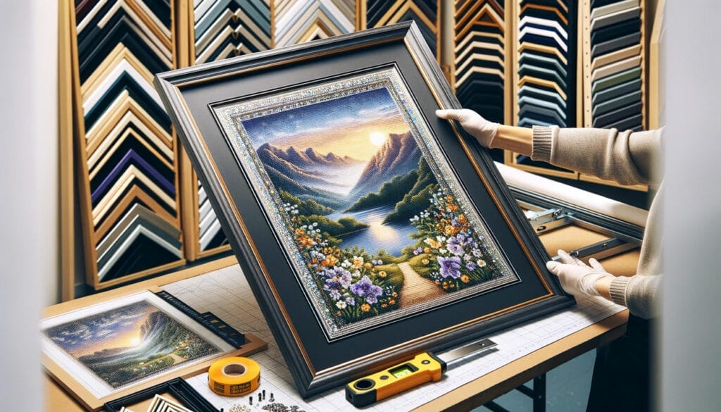 Diamond Painting Care 101: Framing, Storage, and Protection 2 Diamond Painting Framing