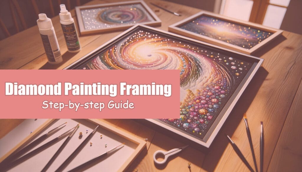 Diamond Painting Framing - A Step-by-Step Guide 1 Diamond painting framinga