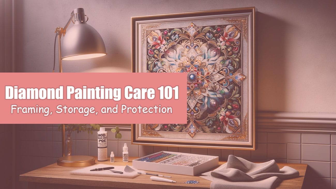 Diamond Painting Care 101: Framing, Storage, and Protection 1 Framing Storage and Protection