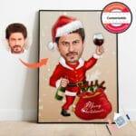 Merry Christmas — Custom Caricature Diamond Painting