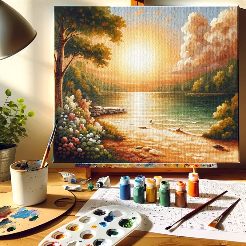 21 Paint By Numbers Tips and Hacks You Should Know 4 Paint By Numbers Project