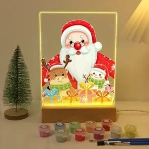 The Santa - Christmas LED Paint by Number