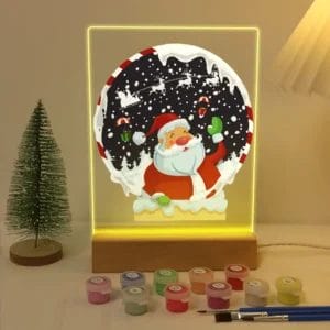 Amazing Santa - LED Paint by Numbers