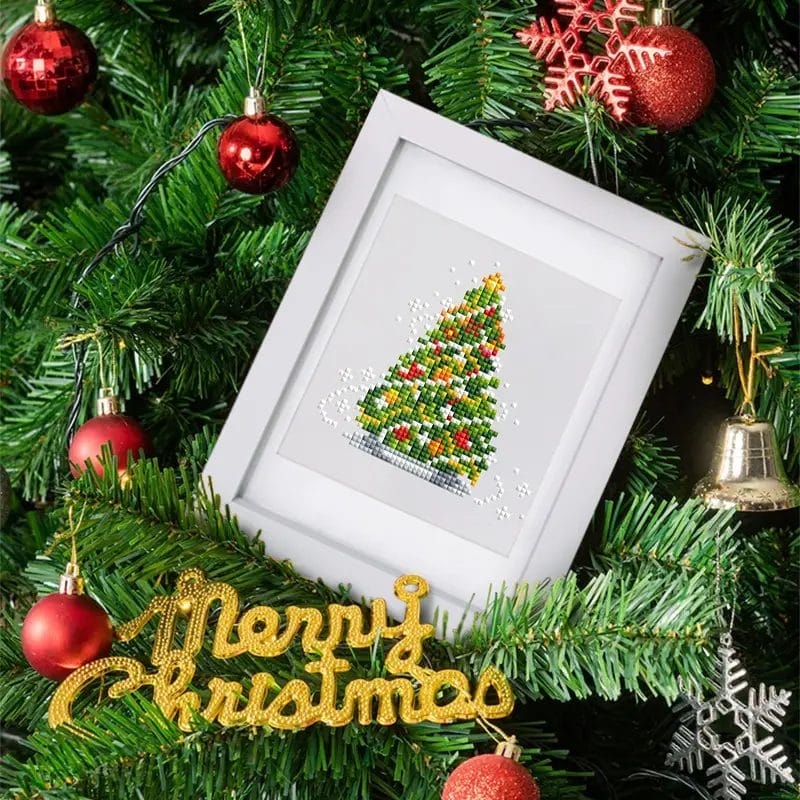Christmas Mini Diamond Paintings (Pack of 12) 1 Christmas Mini Diamond Paintings (Pack Of 12)
